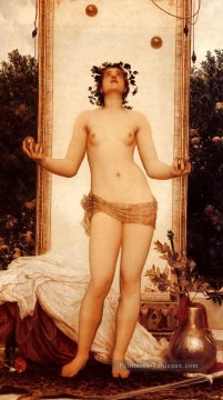  Frederic Peintre - L’ancienne jongleuse académisme Frederic Leighton